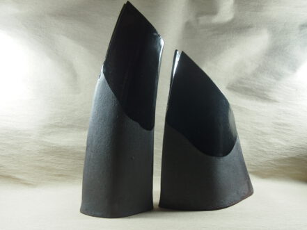 Sabine Turpeinen Ensemble : 2 Ikebana-Gefäße für die Sogetsu-Schule